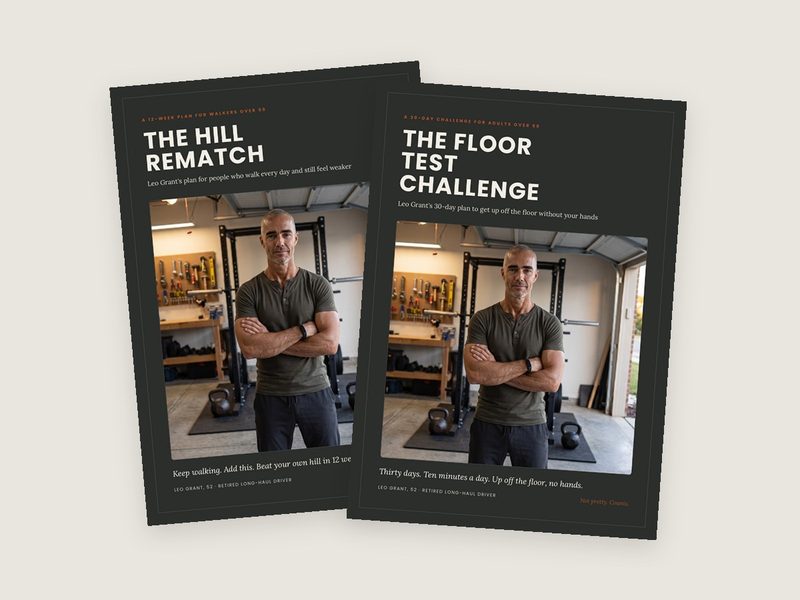 Covers of The Floor Test Challenge and The Hill Rematch